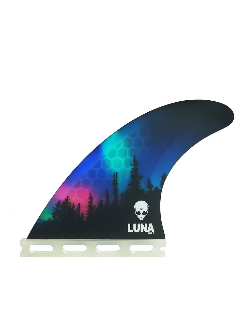 LUNASURF Medium Aurora Thruster Fins Single Tab - Image 2